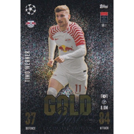 Timo Werner Gold Dust Exclusive Edition 1st Edition GD 7