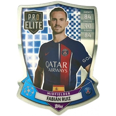 Fabían Ruiz Pro Elite Chrome Shield PSG SH4