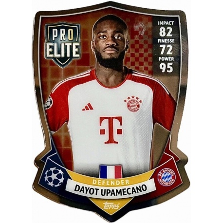 Dayot Upamecano Pro Elite Chrome Shield Bayern München SH10