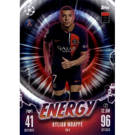 Kylian Mbappé Energy PSG EN6