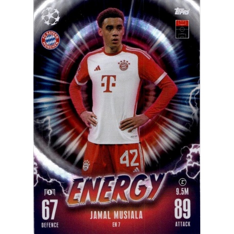 Jamal Musiala Energy Bayern München EN7