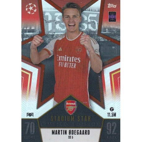 Martin Ødegaard Stadium Star Limited Edition Arsenal SS5