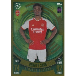 Bukayo Saka Limited Edition Arsenal LE6