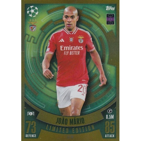 João Mário Limited Edition SL Benfica LE20