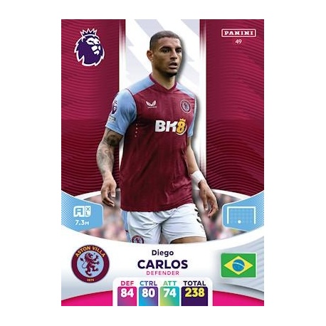 Diego Carlos Aston Villa 49