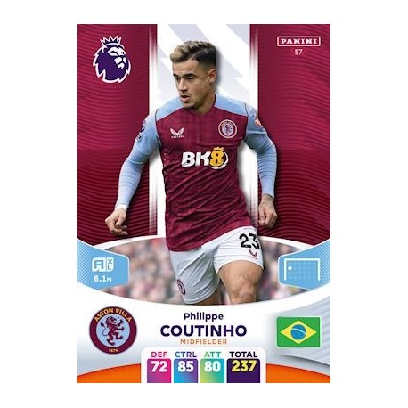 Philippe Coutinho Aston Villa 57