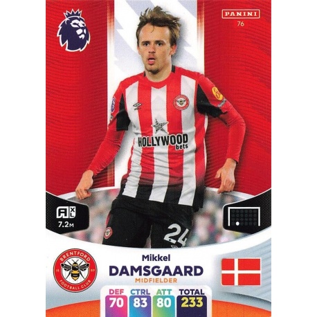 Mikkel Damsgaard Brentford 76