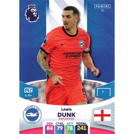 Lewis Dunk Brighton & Hove Albion 86