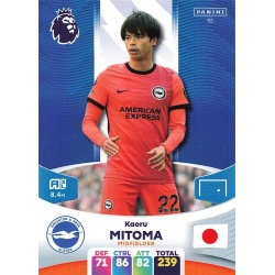 Kaoru Mitoma Brighton & Hove Albion 92