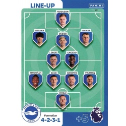 Line-Up Brighton & Hove Albion 99