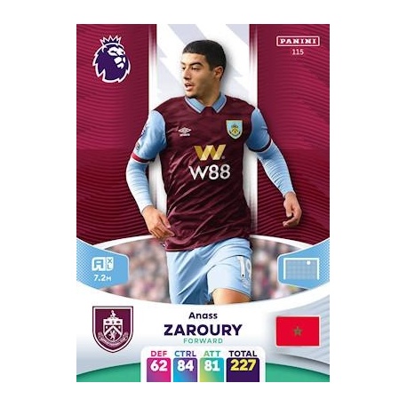 Anass Zaroury Burnley 115