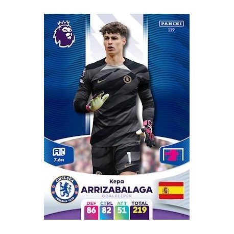 Kepa Arrizabalaga Chelsea 119