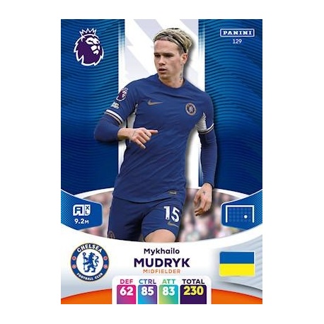 Mykhailo Mudryk Chelsea 129