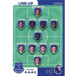 Line-Up Everton 171