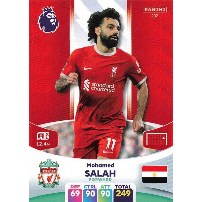 Comprar Trading Card Mohamed Salah Liverpool Adrenalyn XL Premier