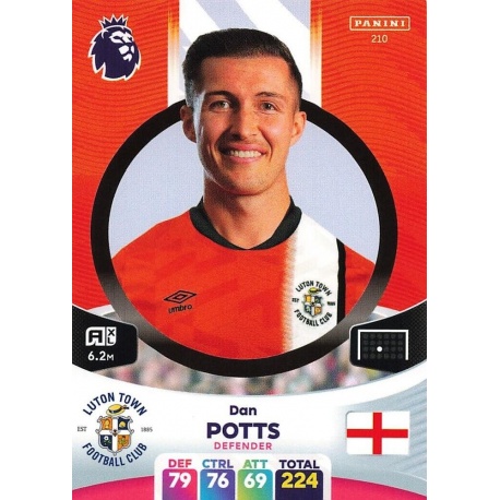 Dan Potts Luton Town 210