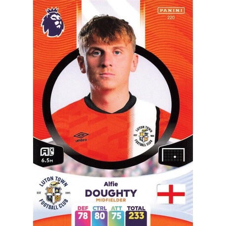 Alfie Doughty Luton Town 220