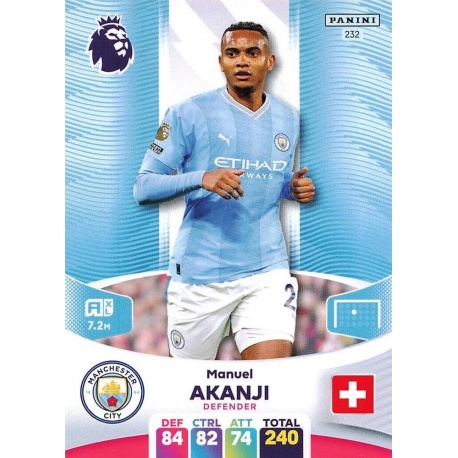 Manuel Akanji Manchester City 232