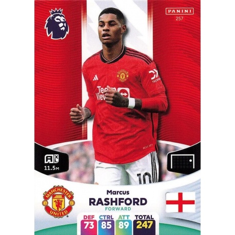 Offer Soccer Cards Marcus Rashford Manchester United Panini 