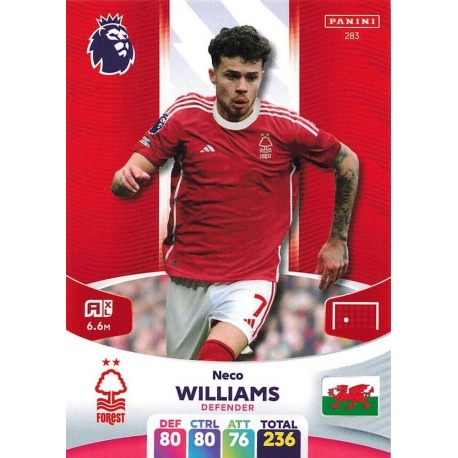 Neco Williams Nottingham Forest 283