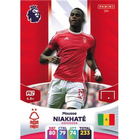 Moussa Niakhaté Nottingham Forest 284