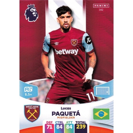 Lucas Paquetá West Ham United 342