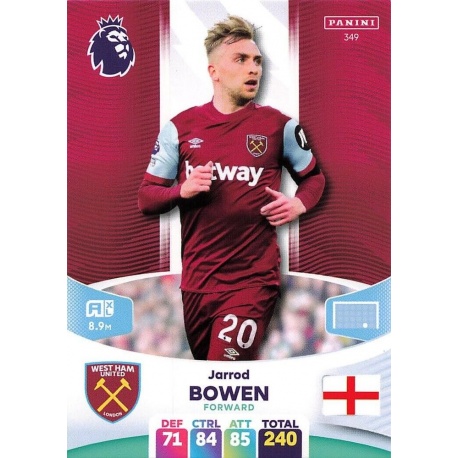 Jarrod Bowen West Ham United 349