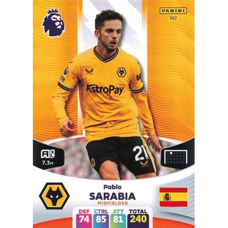 Pablo Sarabia Wolverhampton Wanderers 362