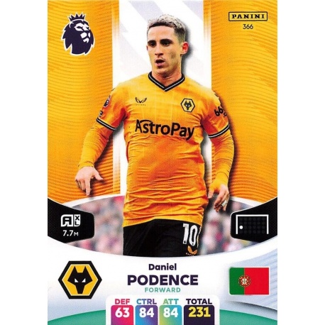 Daniel Podence Wolverhampton Wanderers 366