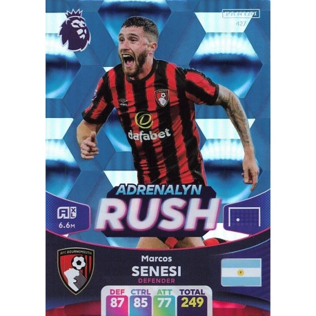 Marcos Senesi Adrenalyn Rush AFC Bournemouth 427