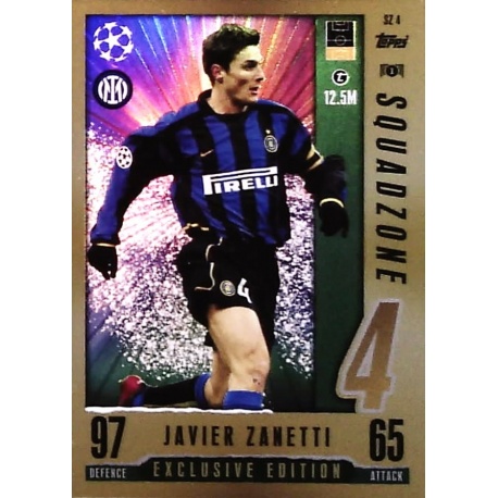 Javier Zanetti Squadzone Exclusive Edition Inter Milan SZ4