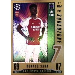 Bukayo Saka Squadzone Exclusive Edition Arsenal SZ7