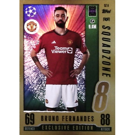 Bruno Fernandes Squadzone Exclusive Edition Manchester United SZ8