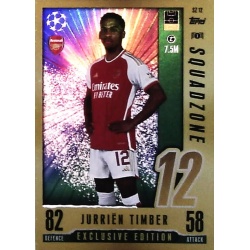 Jurriën Timber Squadzone Exclusive Edition Arsenal SZ12