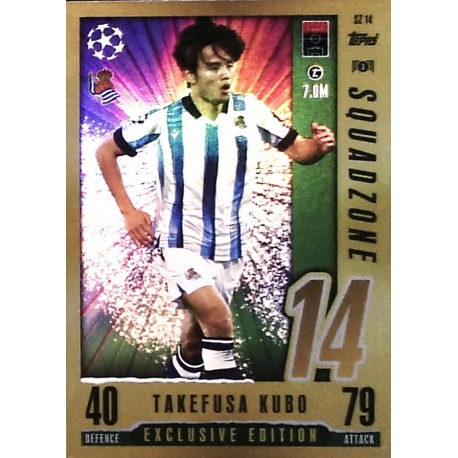 Takefusa Kubo Squadzone Exclusive Edition Real Sociedad SZ14