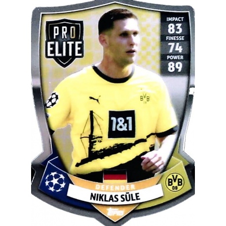 Niklas Süle Pro Elite Chrome Shield Borussia Dortmund SH13