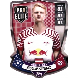 Nicolas Seiwald Pro Elite Chrome Shield RB Leipzig SH15