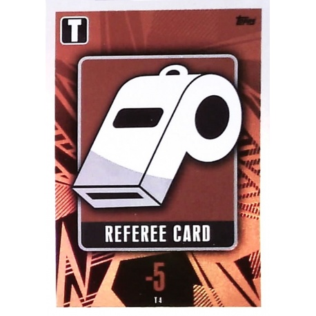 Referee Tactic Cards T4