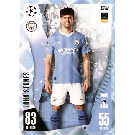 John Stones Crystal Manchester City 13