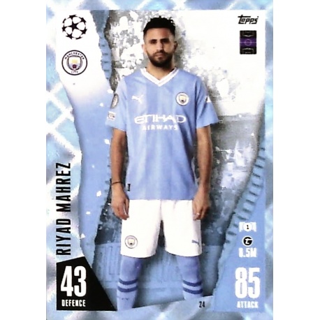 Riyad Mahrez Crystal Manchester City 24