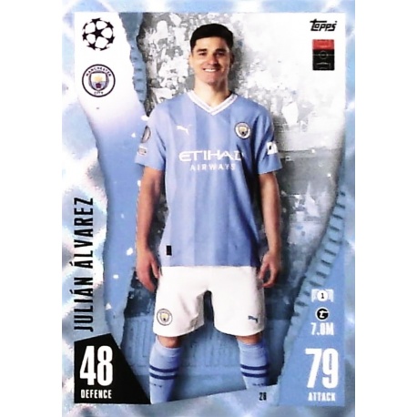 Julián Álvarez Crystal Manchester City 26