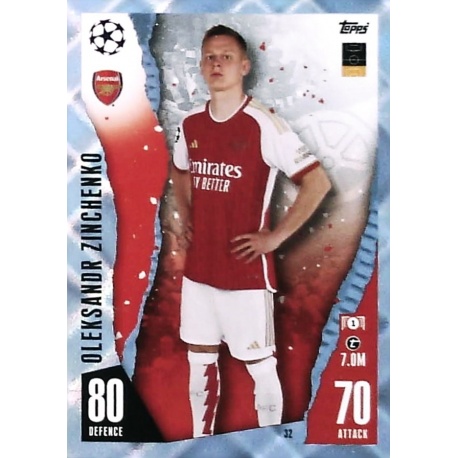 Oleksandr Zinchenko Crystal Arsenal 32