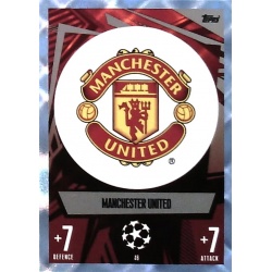 Club Badge Crystal Manchester United 46