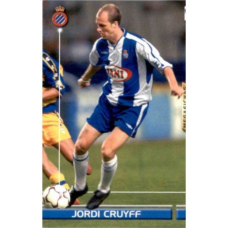 Jordi Cruyff Nuevo Fichaje Espanyol 467 Megacracks 2003-04