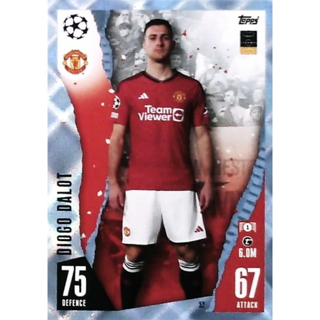 Diogo Dalot Crystal Manchester United 52