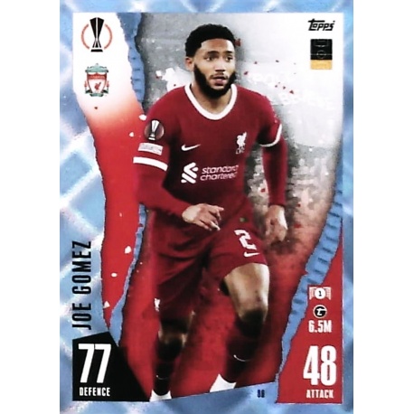 Joe Gomez Crystal Liverpool 86