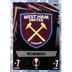 Club Badge Crystal West Ham United 100