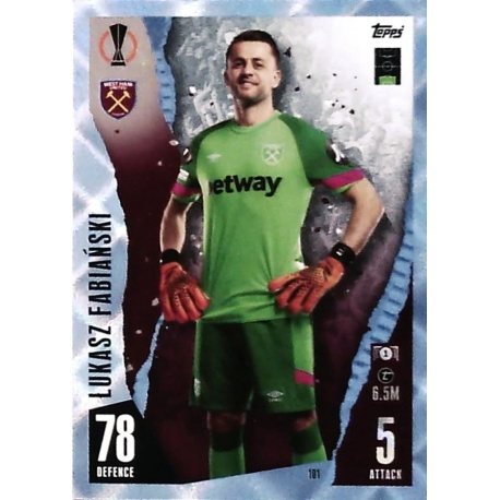 Łukasz Fabiański Crystal West Ham United 101