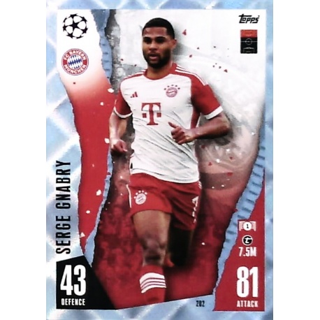 Serge Gnabry Crystal Bayern München 202