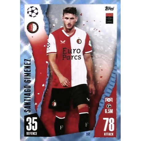 Santiago Giménez Crystal Feyenoord 252